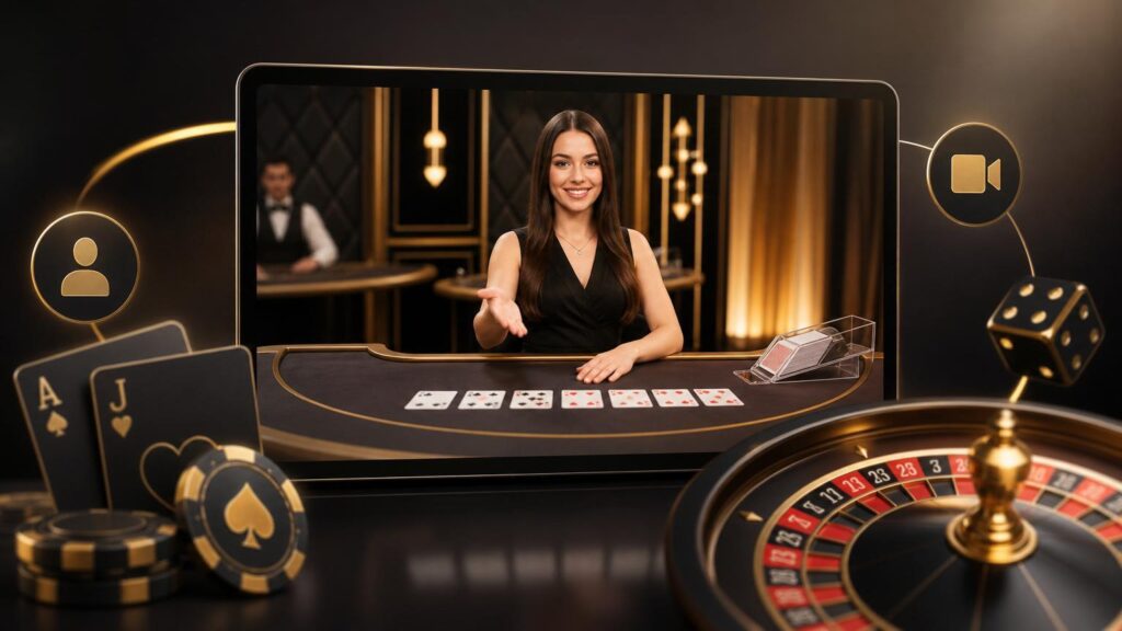 Live dealer streaming experience